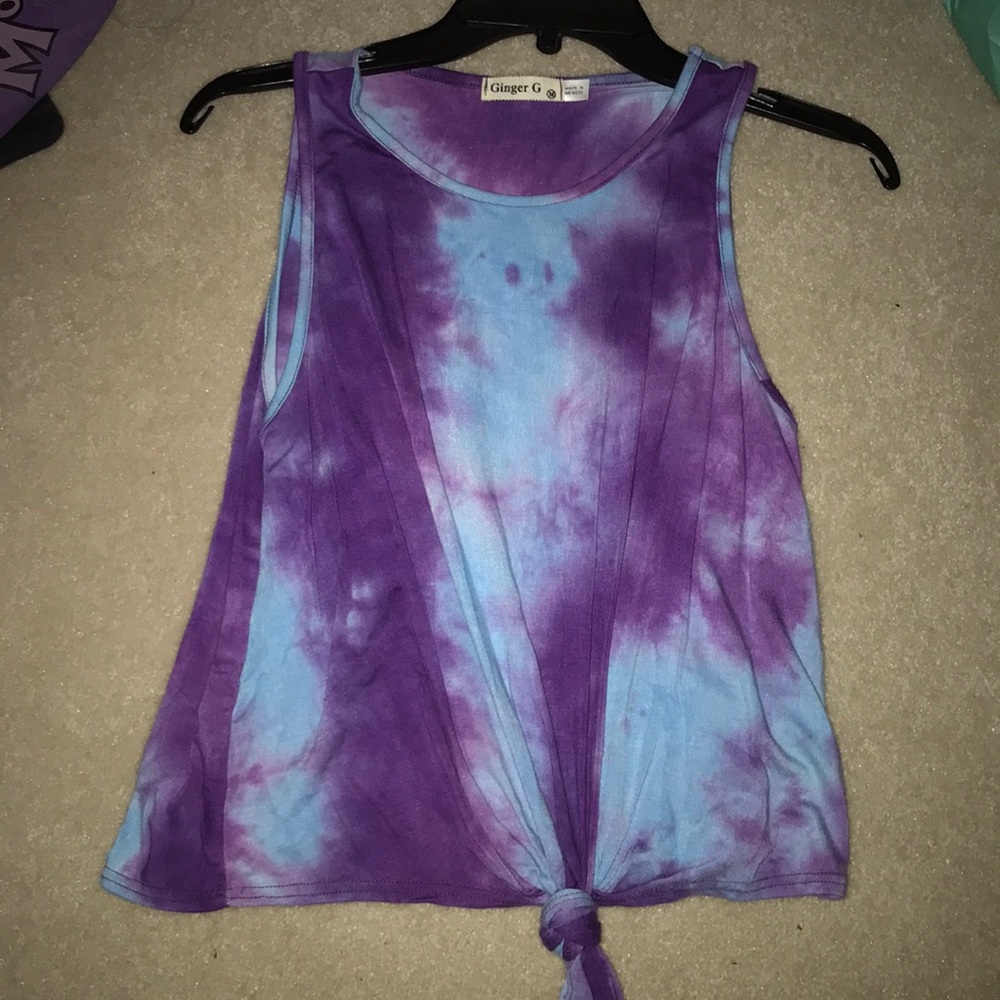 Tie dye tank